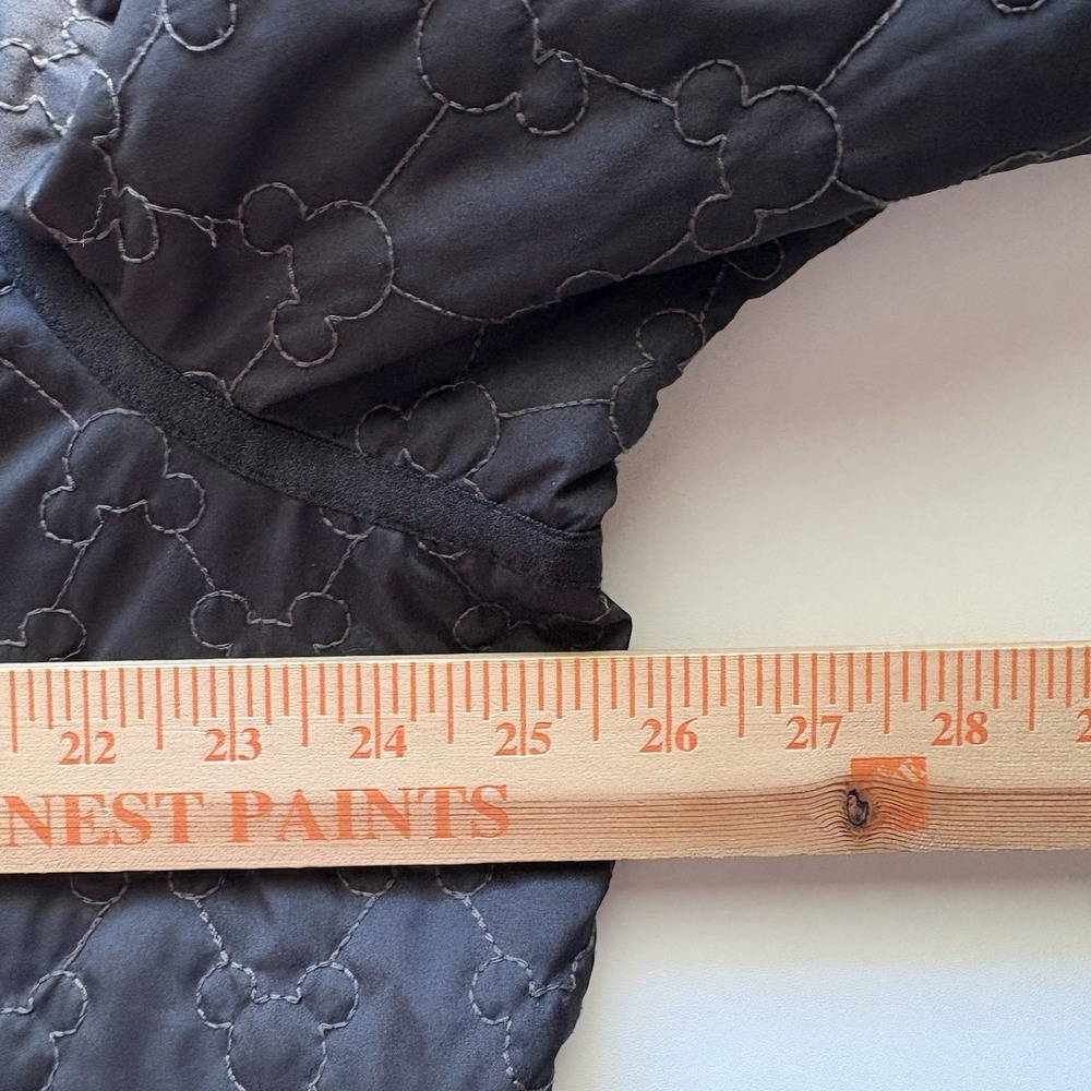 Disney Parks Black Lightweight Mickey‎ Mouse Quilted Jacket with Pockets XXL - Picture 10 of 12